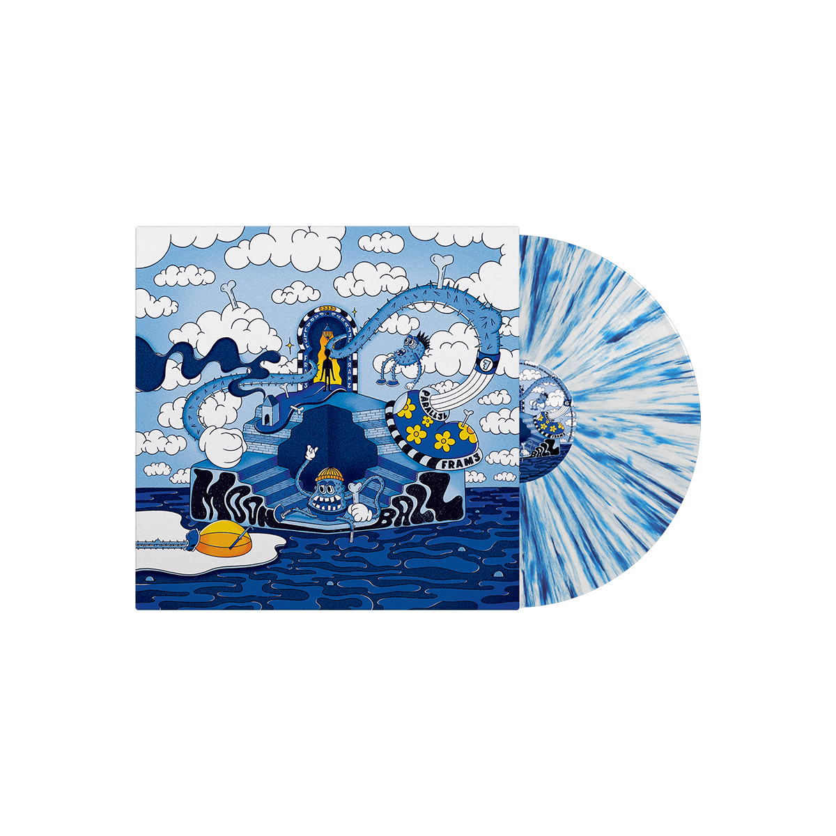 Blue Splatter (limited to 125) – MOONBALL